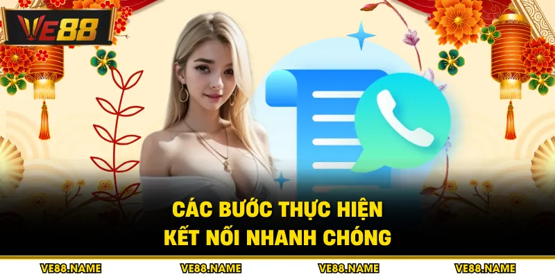 Các bước thực hiện kết nối nhanh chóng