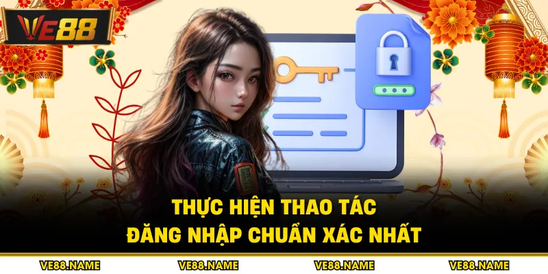 Thực hiện thao tác đăng nhập chuẩn xác nhất